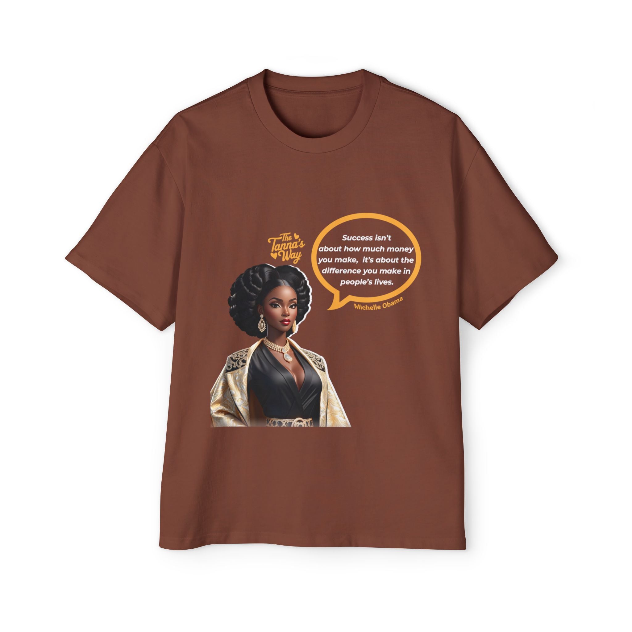 Michelle Obama | Men's Heavy Oversized Tee